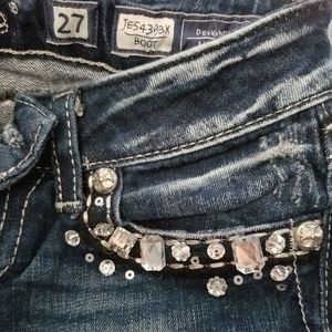 Miss Me Boot Cut Jeans Size 27